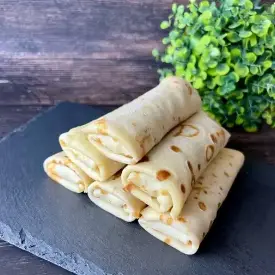 Блинчики с ветчиной и сыром