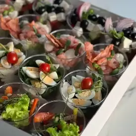 Бокс салатов порционных