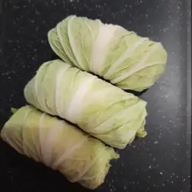 Голубцы из пекинской капусты с грибами