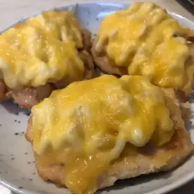 Филе птицы с ананасом