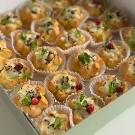 Профитроли с жульеном