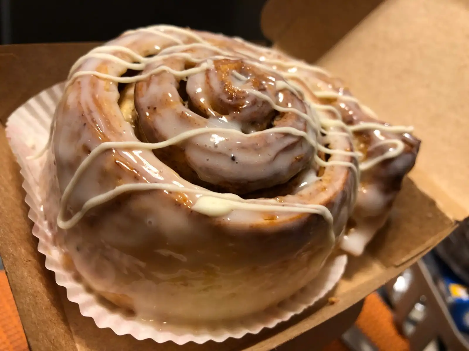 Синабон слоеный ванильный фото 2