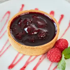 Тарт с вишней, замороженный