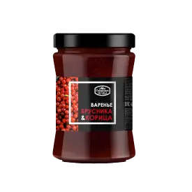 Варенье брусничное с корицей