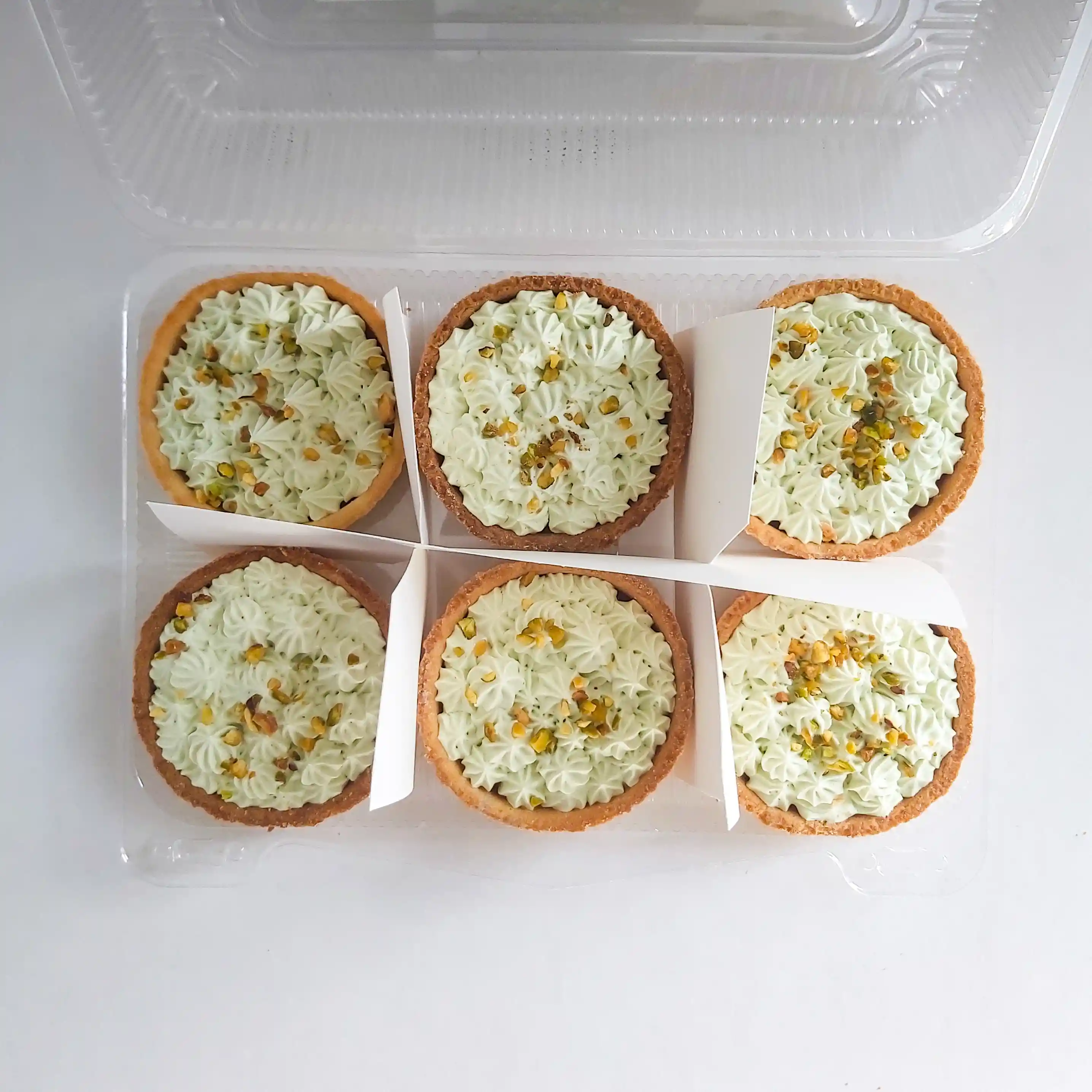 Тарт с фисташкой и малиной, замороженный фото 2