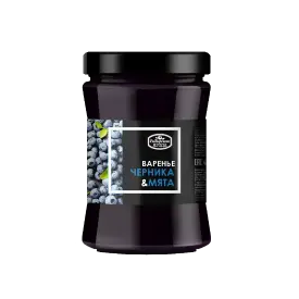 Варенье черничное с мятой