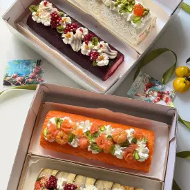 Салаты в рулете