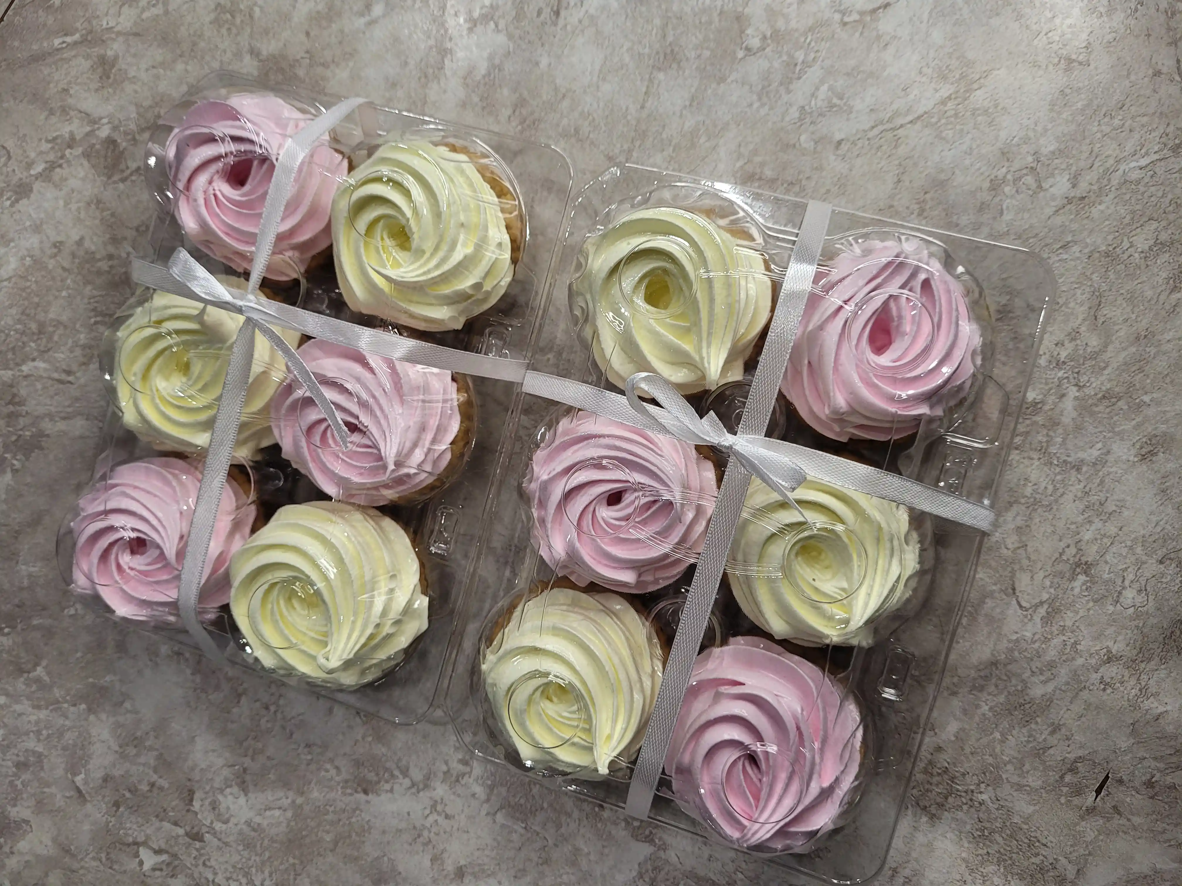 Корзиночки с белковым кремом фото 2