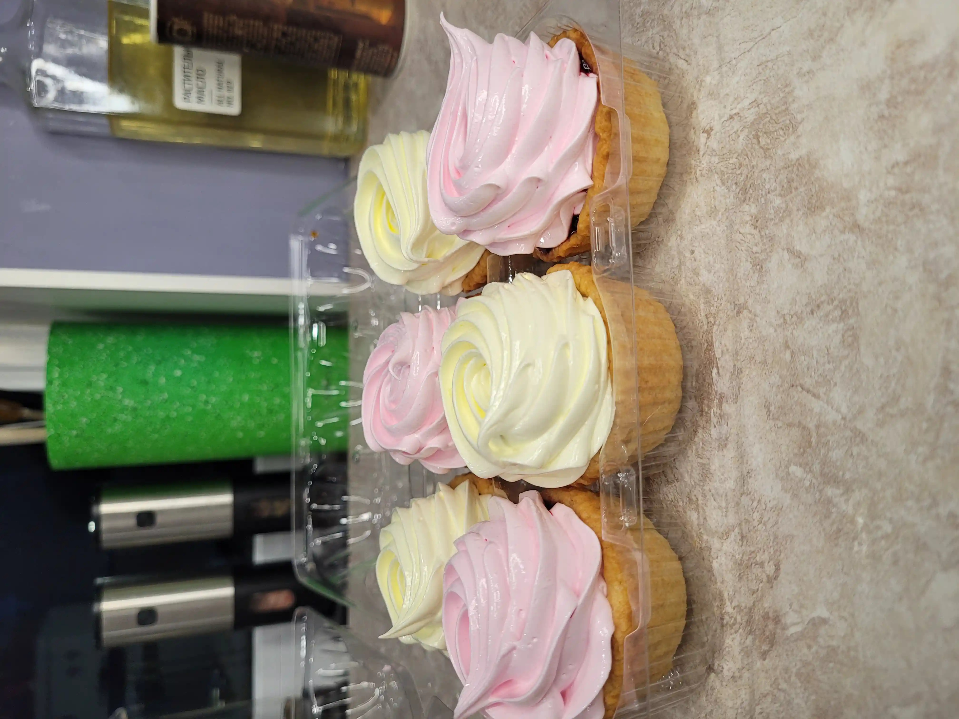 Корзиночки с белковым кремом фото 4