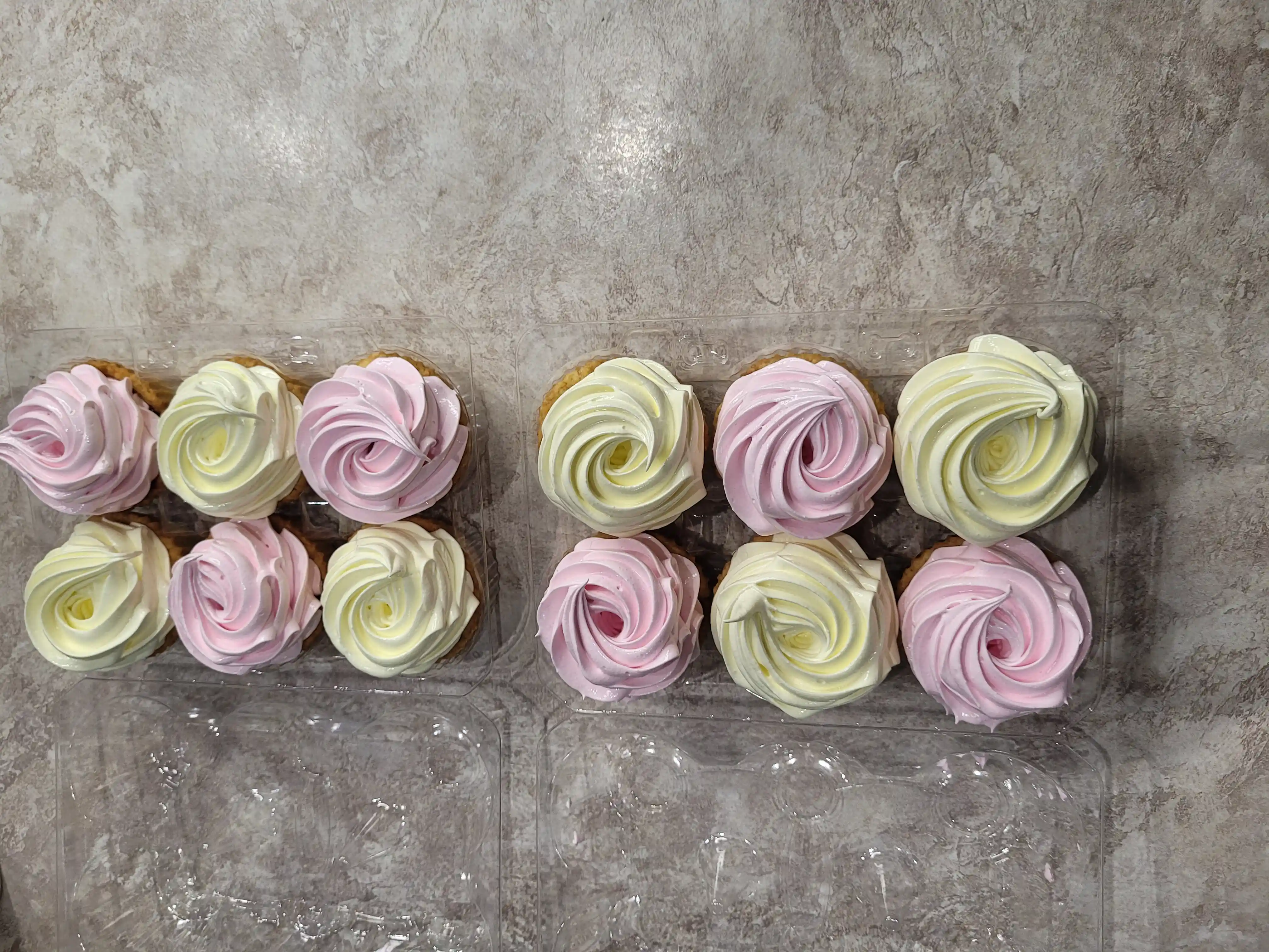 Корзиночки с белковым кремом фото 5