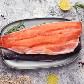 Филе Кеты на шкуре