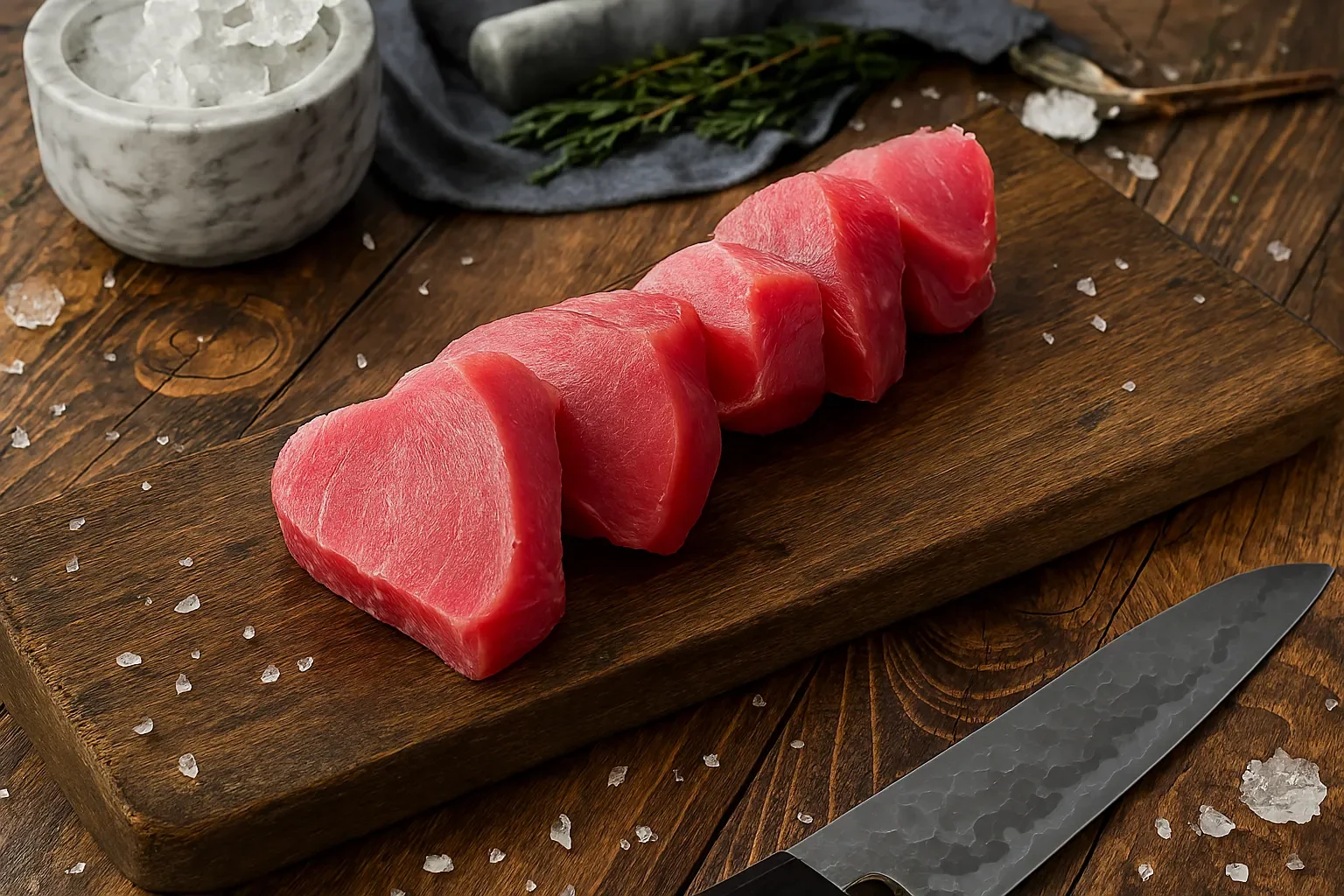 Стейк тунца фото 2