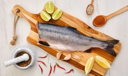 Нерка потрошёная без головы фото 1