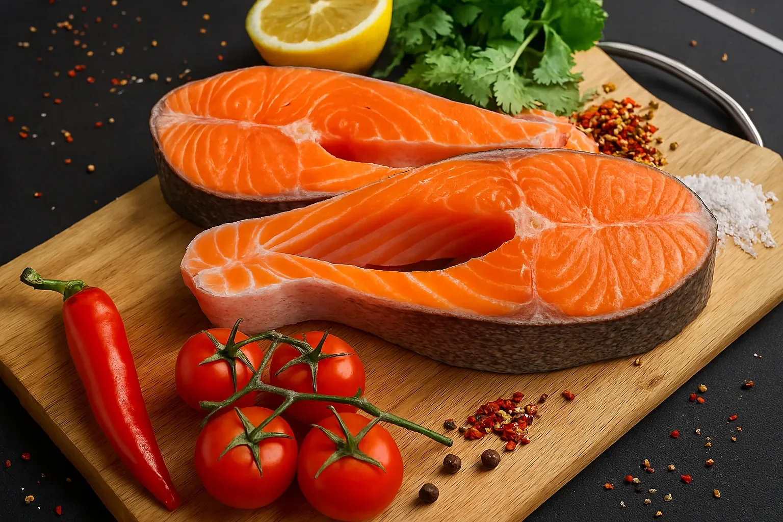 Стейк форели фото 1