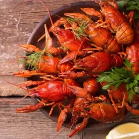 Раки в/м в укропном соусе