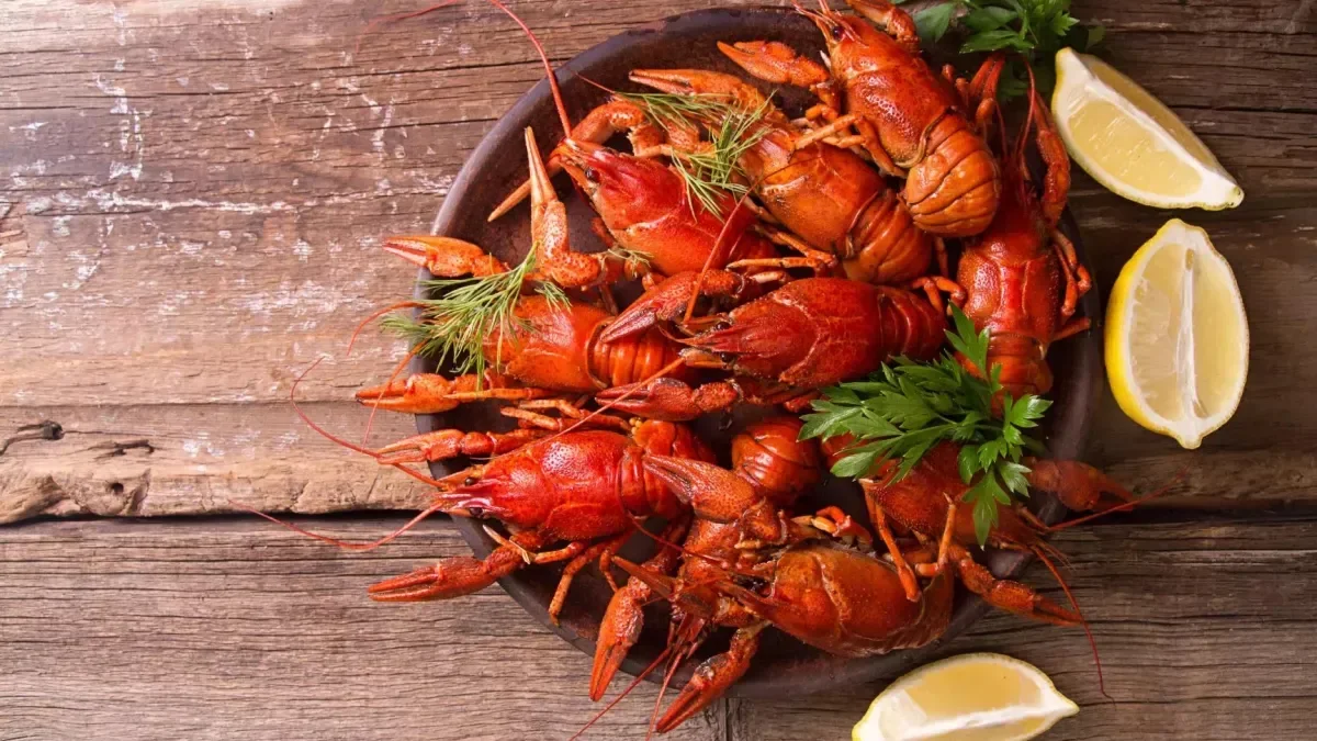 Раки в/м в укропном соусе фото 1