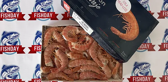 Лангустин (дикая крупная креветка) без головы