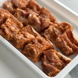 Шашлык из грудинки