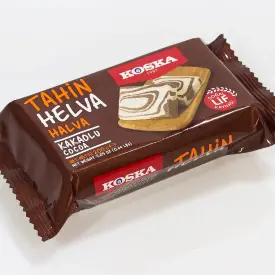 Кунжутная халва KOSKA с какао, 200 гр