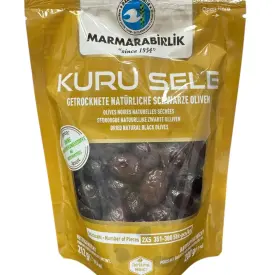 Маслины Marmarabirlik kuru sele вяленые 2XS, 200 гр