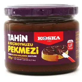 Кунжутная паста Koska c пекмезом из рожкового дерева, 350 гр (Турция)