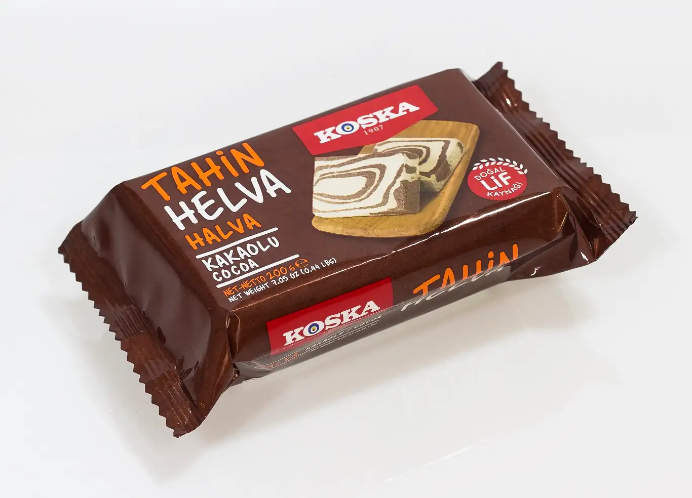 Кунжутная халва KOSKA с какао, 350 гр