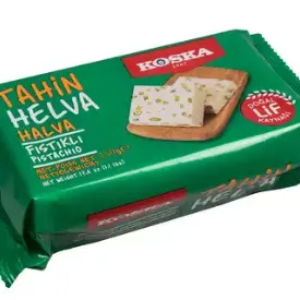 Кунжутная халва KOSKA с фисташками, 350 гр
