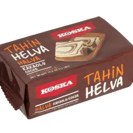 Кунжутная халва KOSKA с какао, 500 гр