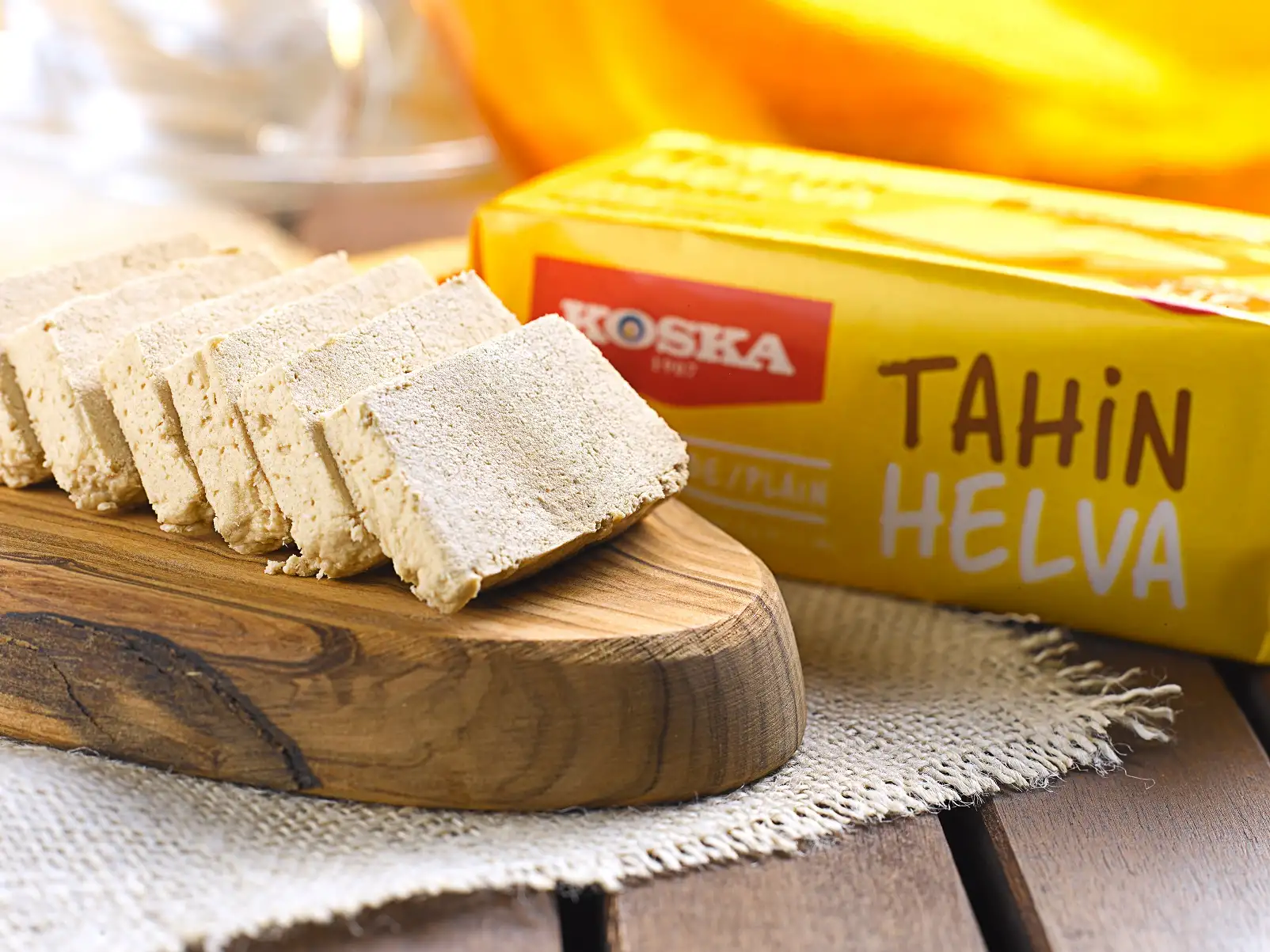 Кунжутная халва KOSKA классическая, 200 гр