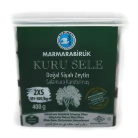 Маслины Marmarabirlik kuru sele вяленые 2XS, 400 гр