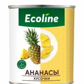 Ананасы консервированные, 565гр.