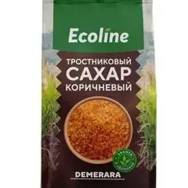 Сахар тростниковый коричневый, 500гр.