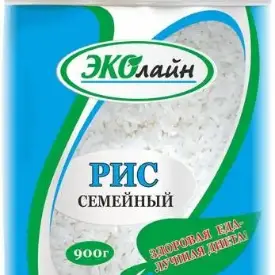 Рис длиннозерный "Семейный", 900гр.