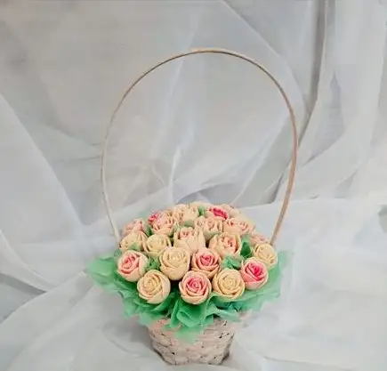 Букет из шоколадных цветов фото 6