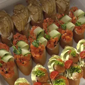 Бокс брускетт (3 вкуса)