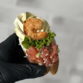 Брускетта тар-тар