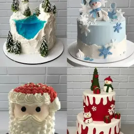 Новогодние торты