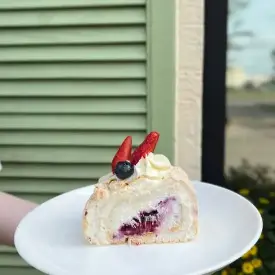 Меренговый рулет