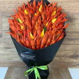 Букет из 50 раков размера S