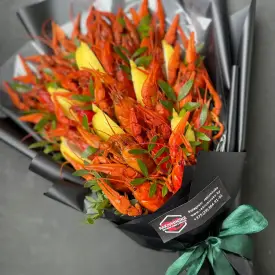 Букет из 25 раков размера S