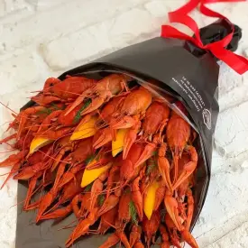 Букет из 20 раков размера М