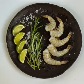 Креветки ваннамей 21/25 без головы в панцире, 1кг