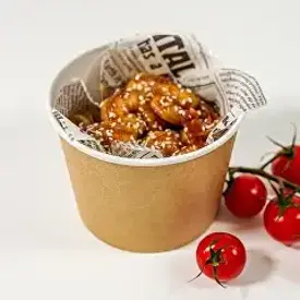 Креветки очищенные Ваннамей в соусе Терияки с медом, 250 гр.