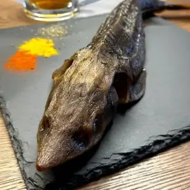 Ленский осетр горячего копчения, 0.5-1 кг