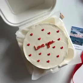 Бенто торт "Love you"