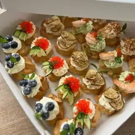 Профитроли «Французский поцелуй»