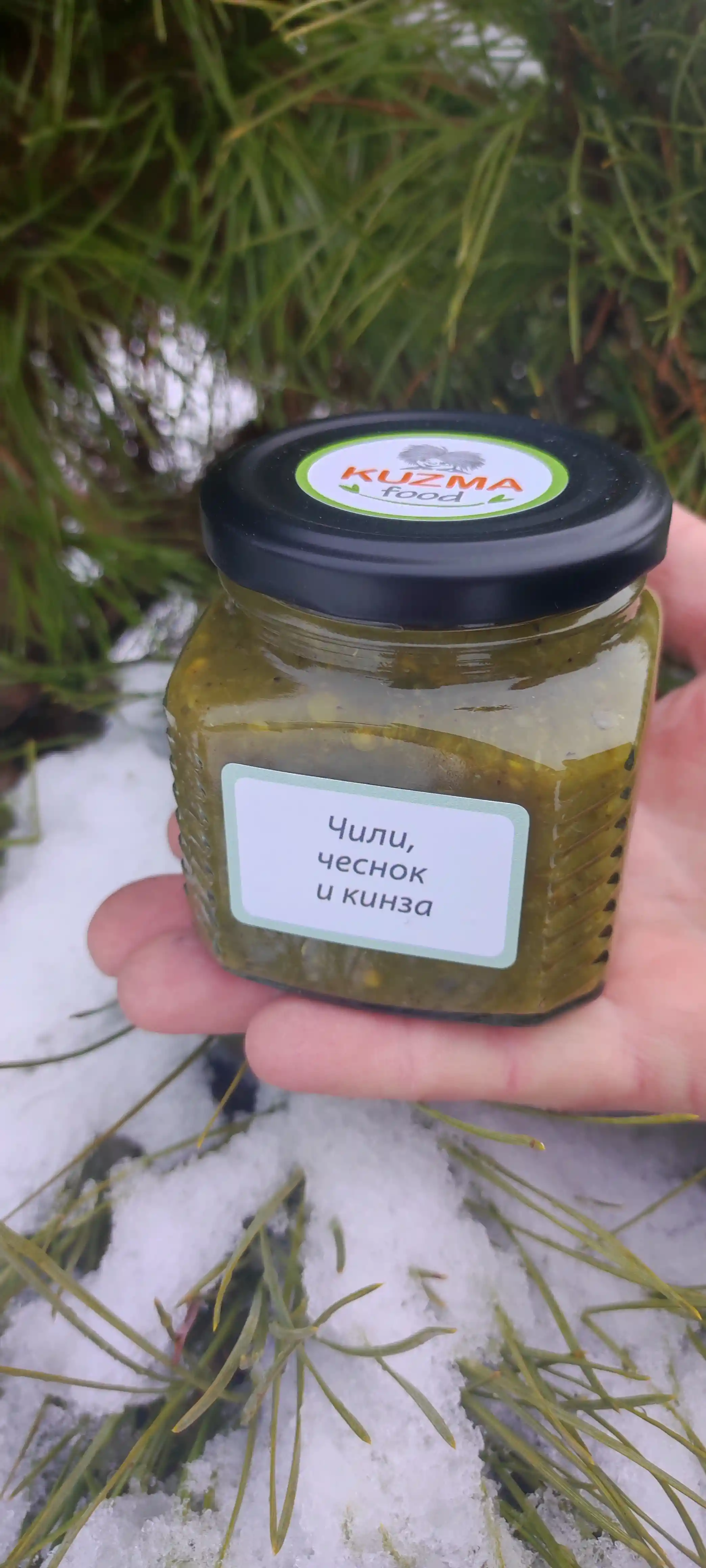 Острый соус "Чили, чеснок и кинза" фото 2