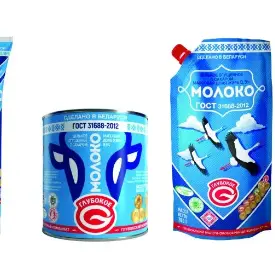 Молоко цельное сгущённое с сахаром м.д.ж. 8,5%