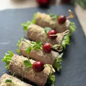 Рулетики из языка