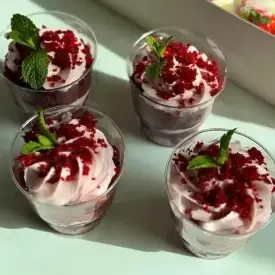 Трайфлы «Красный бархат»